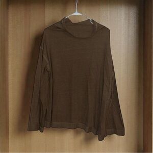 🌹WE THE FREE FUNNEL NECK WIDE SLEEVED TUNIC TOP